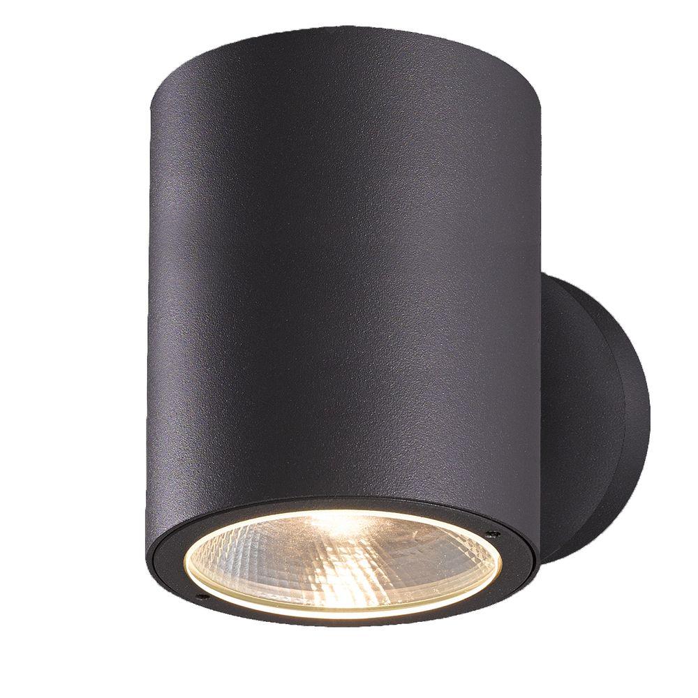 Eurofase Glen Collection 2 Light Graphite Grey Outdoor Led Wall Eurofase Glen Collection 2 Light Graphite Grey Outdoor Led Wall Mount 28295 020 The Home Depot