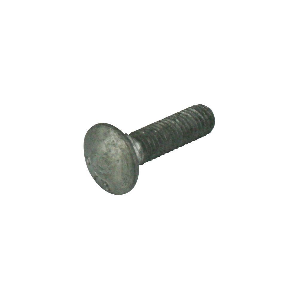 Everbilt 3 8 In 16 X 3 1 2 In Galvanized Carriage Bolt 803546 The