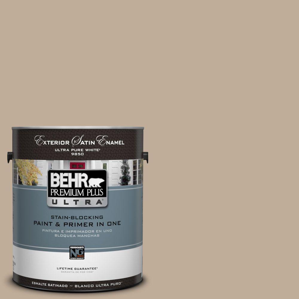 BEHR Premium Plus Ultra 1 Gal UL170 18 Riviera Beach Satin Enamel