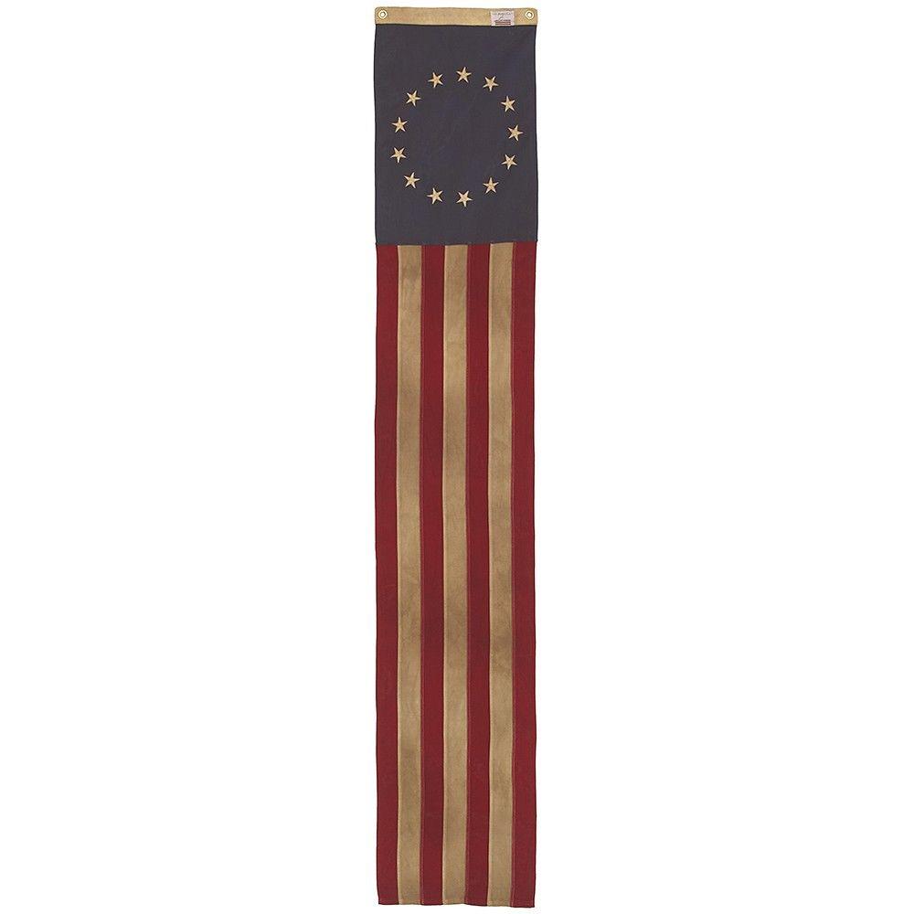 Valley Forge Flag Antiqued In X Ft Cotton Star Pulldown