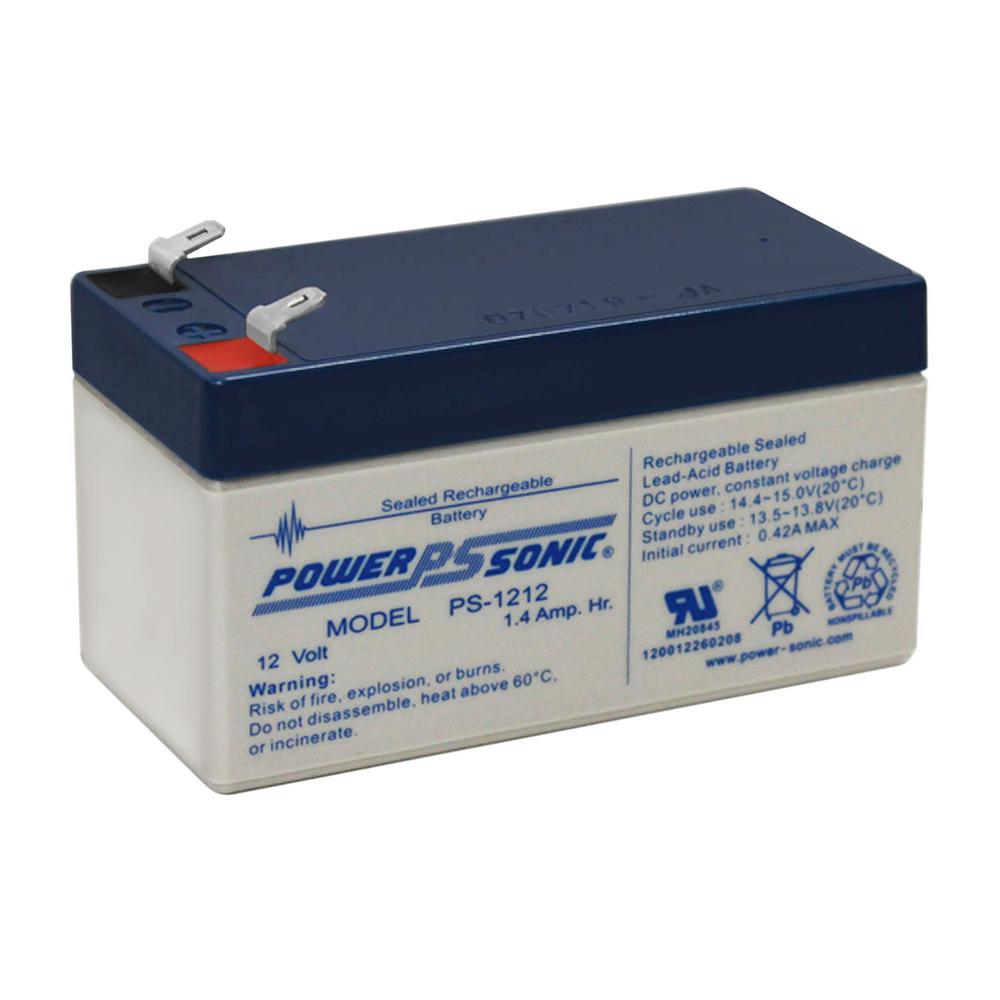 Power Sonic Volt Ah Sealed Lead Acid Sla Rechargeable Battery