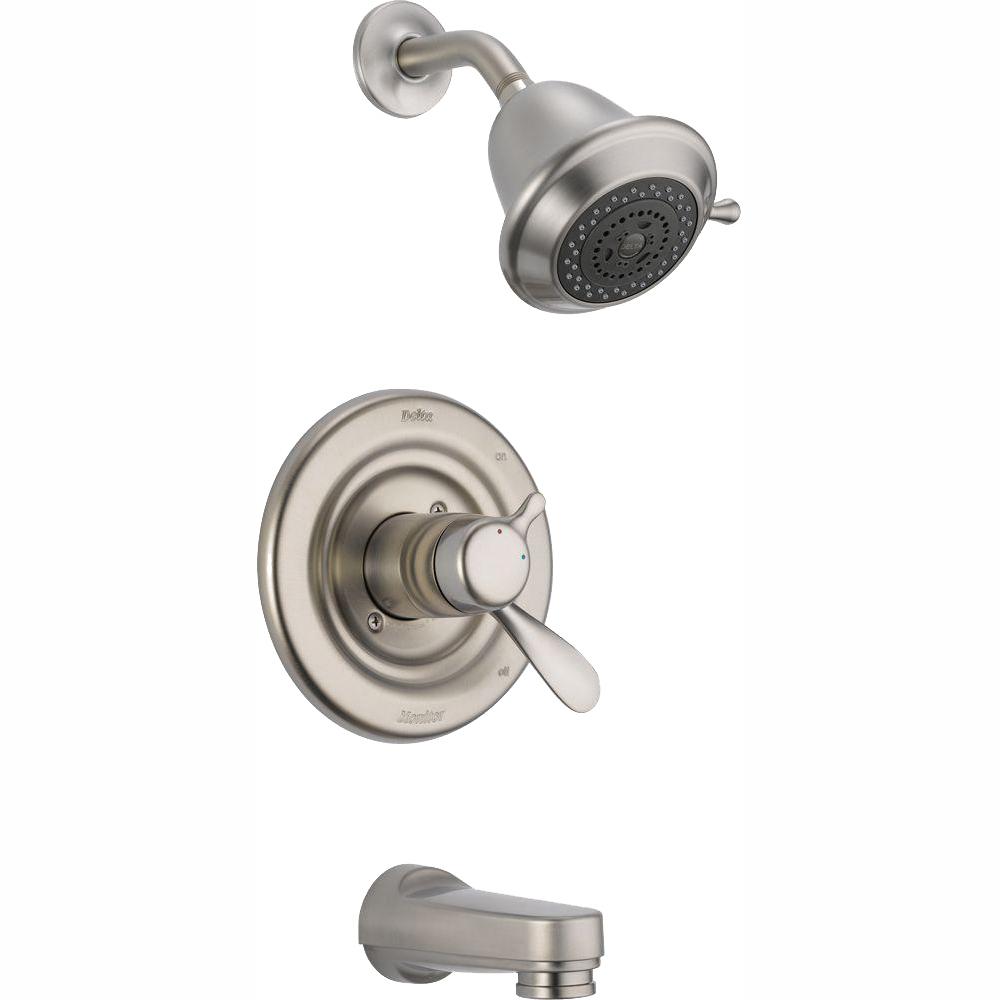 Delta Innovations 1 Handle Tub And Shower Faucet Trim Kit In Stainless