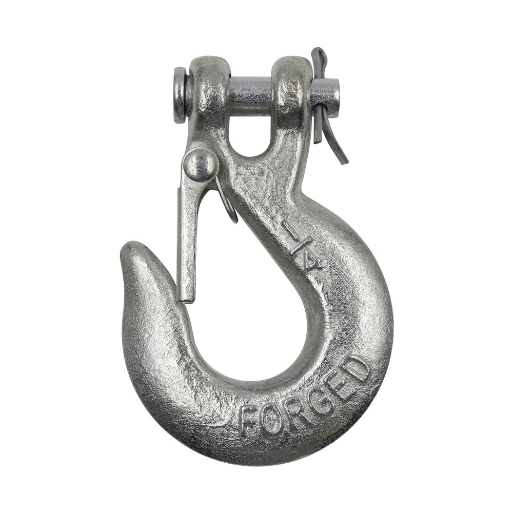 Everbilt 1 4 In Zinc Plated Grade 43 Clevis Slip Hook 43914 The Home