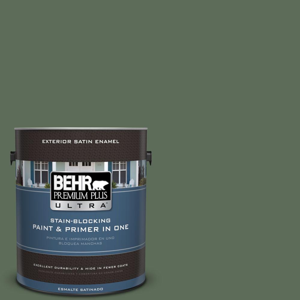 BEHR Premium Plus Ultra 1 Gal PPU11 1 Royal Orchard Satin Enamel