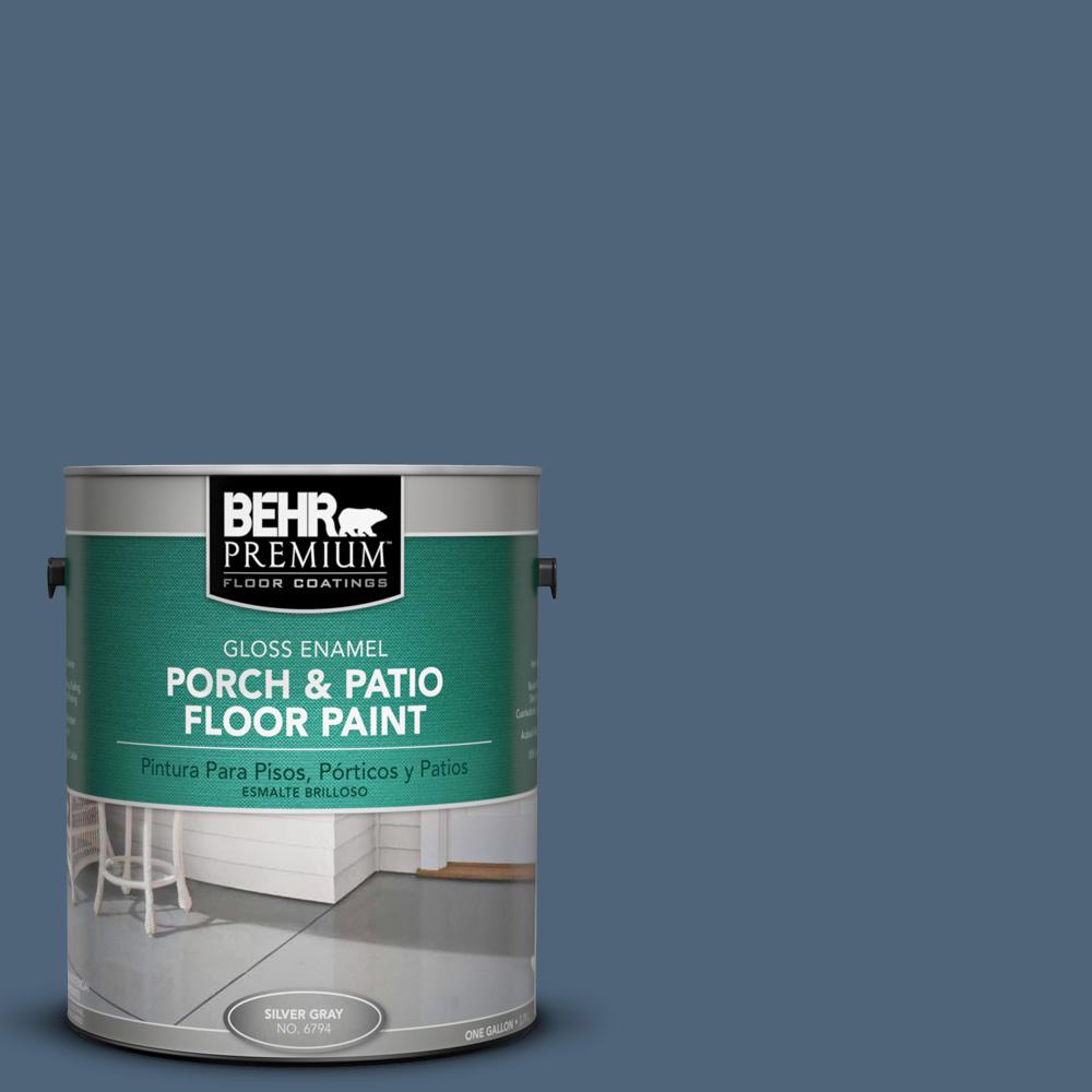 BEHR Premium 1 Gal 570F 6 Mood Indigo Gloss Enamel Interior Exterior