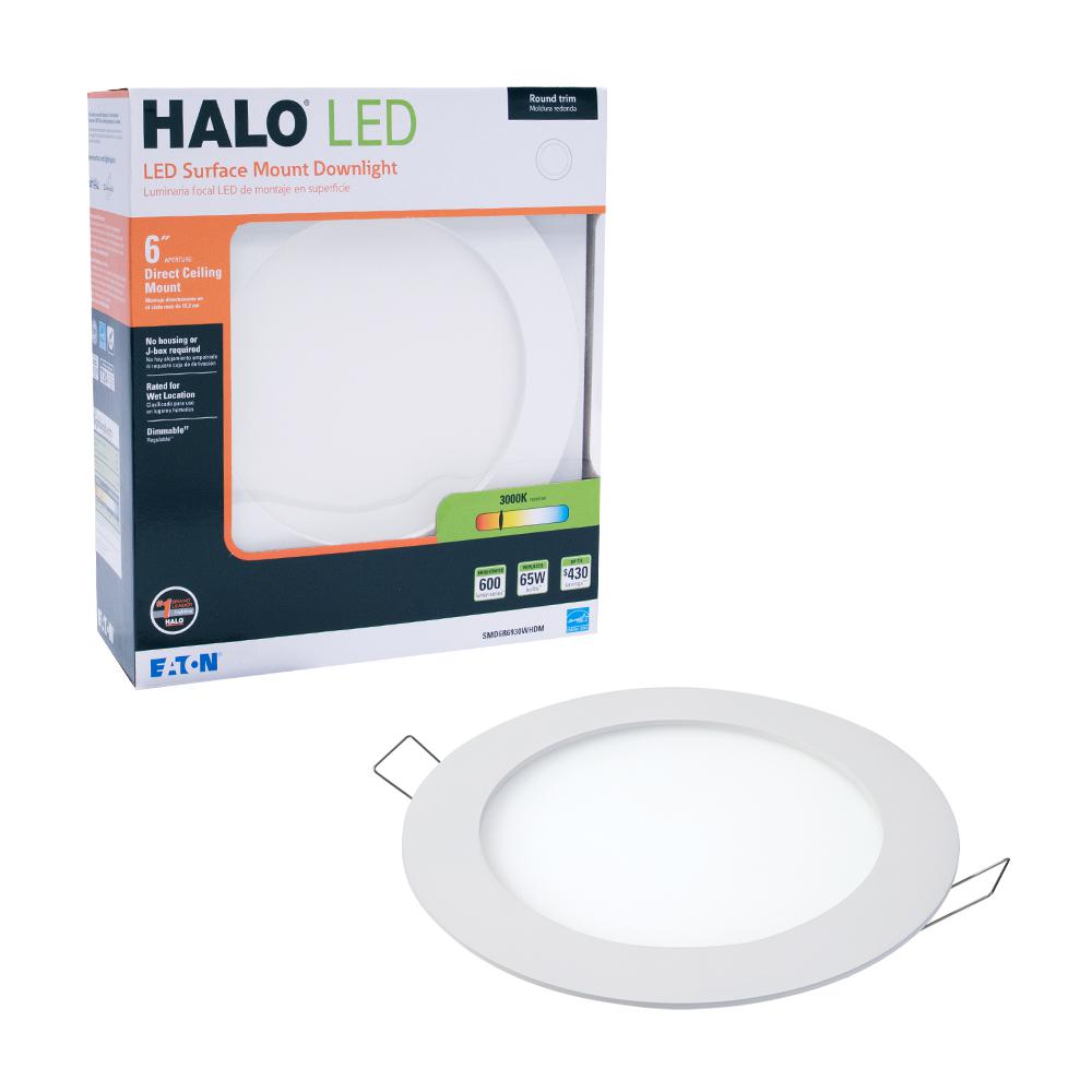 Halo SMD DM 4 85 In Lens White Square Integrated LED Surface Mount