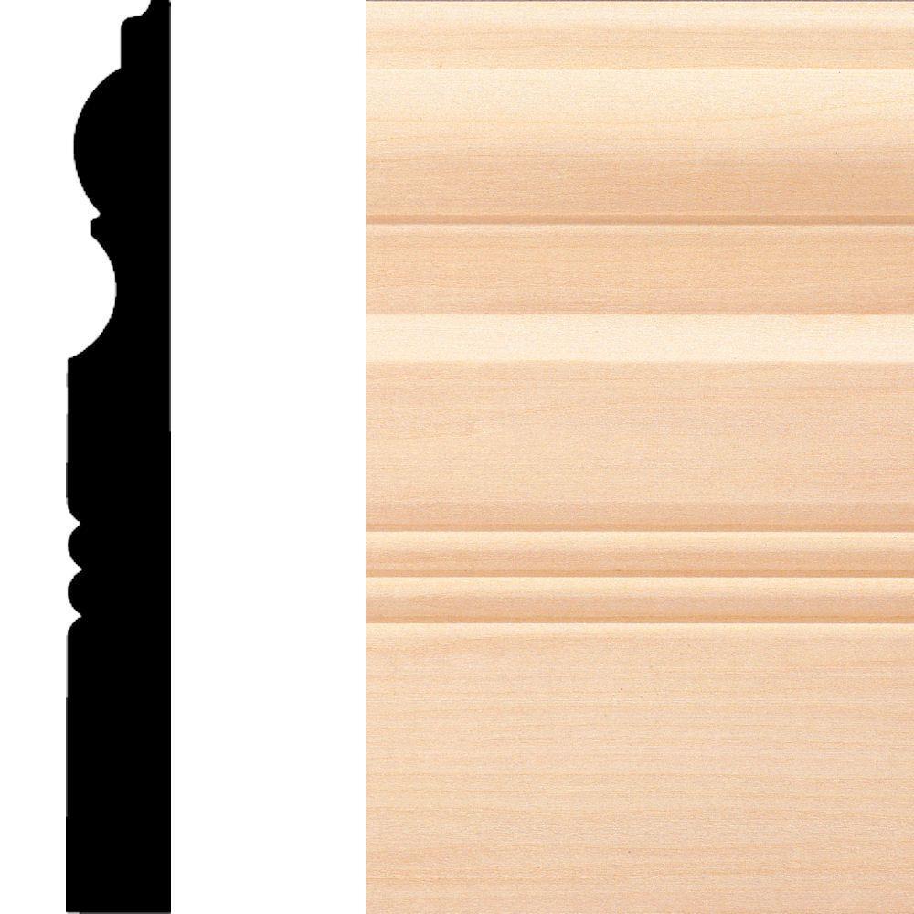 Oak Baseboard Moulding The Home Depot