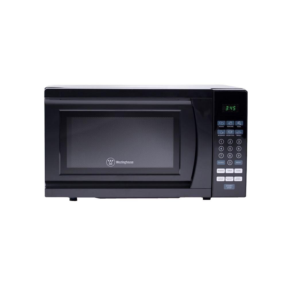 Westinghouse Cu Ft Watt Countertop Microwave In Black Wcm B