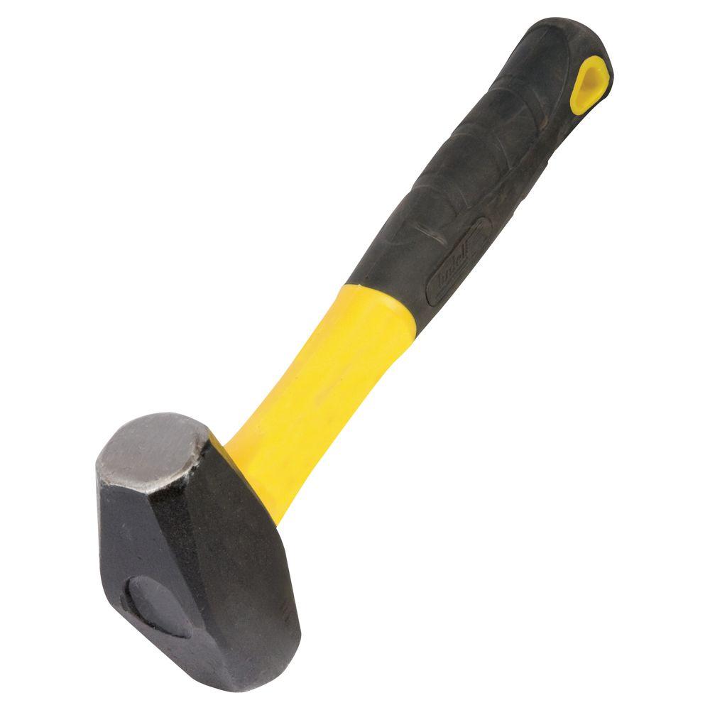 Nupla 2 Lbs Hand Drilling Hammer With Fiberglass Handle 28025 The