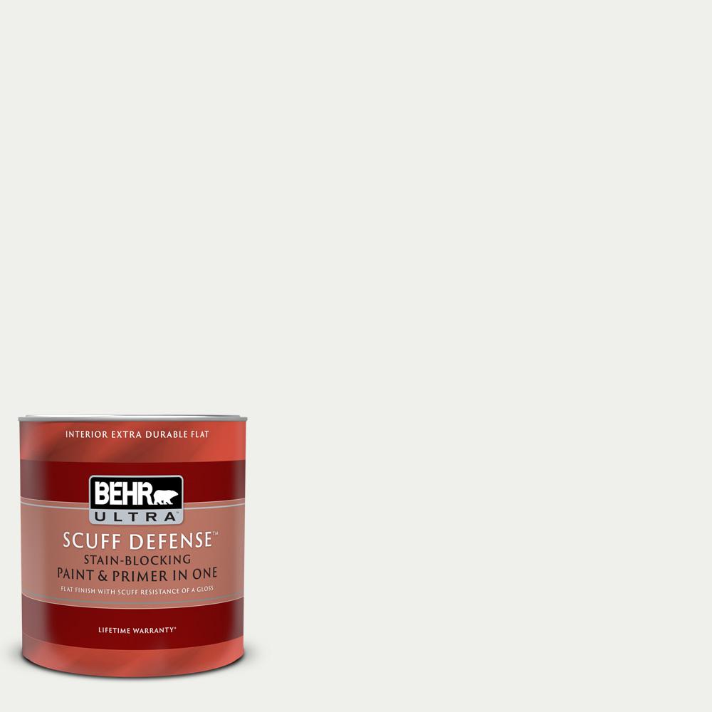 Behr Ultra Qt Frost Extra Durable Flat Interior Paint And Primer