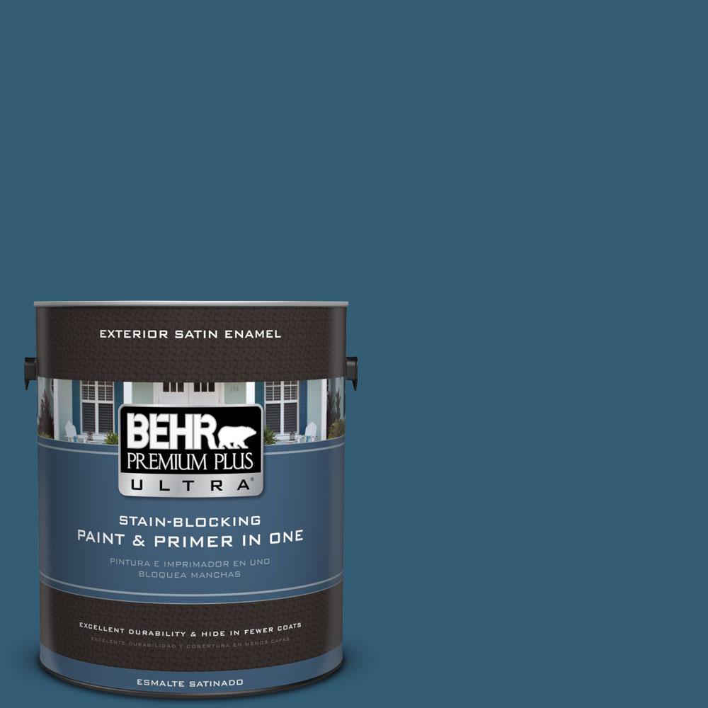 Behr Premium Plus Ultra Gal M Shasta Lake Satin Enamel