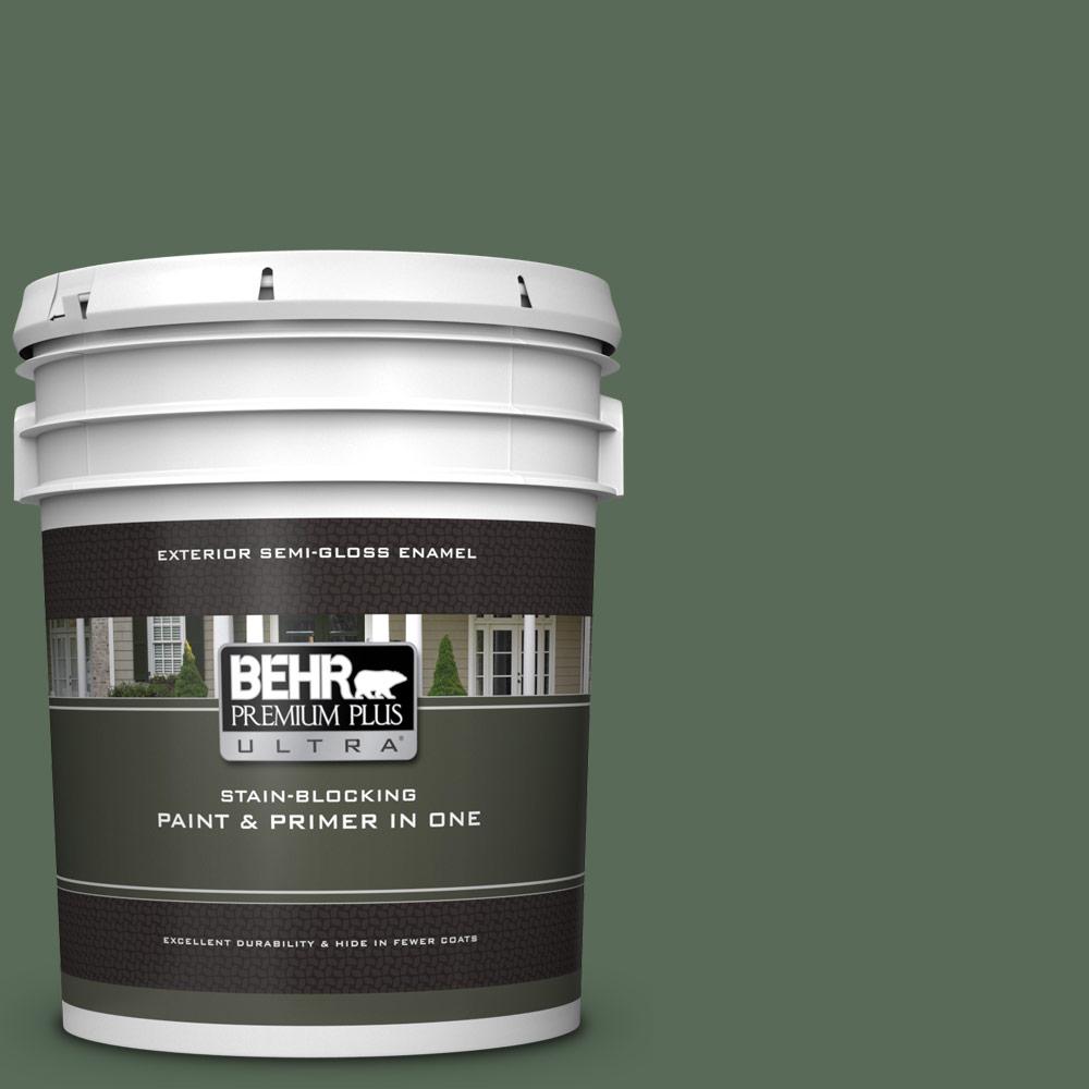 BEHR Premium Plus Ultra 5 Gal PPU11 01 Royal Orchard Semi Gloss