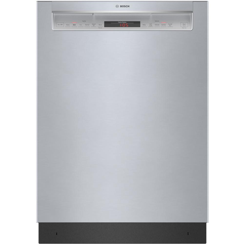 Bosch Series In Ada Compact Top Control Dishwasher In Stainless