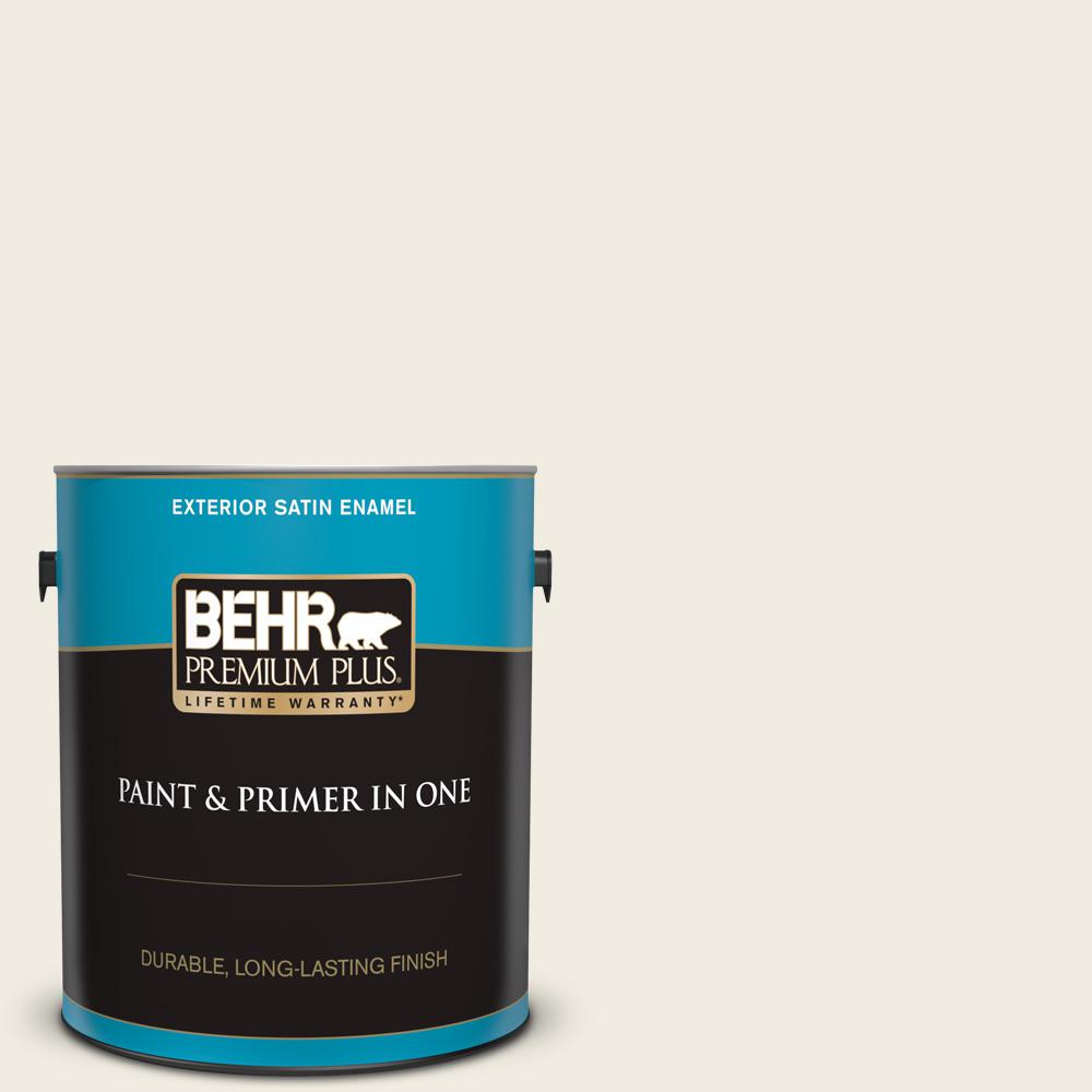 Behr Premium Plus Gal Swiss Coffee Satin Enamel Exterior Paint