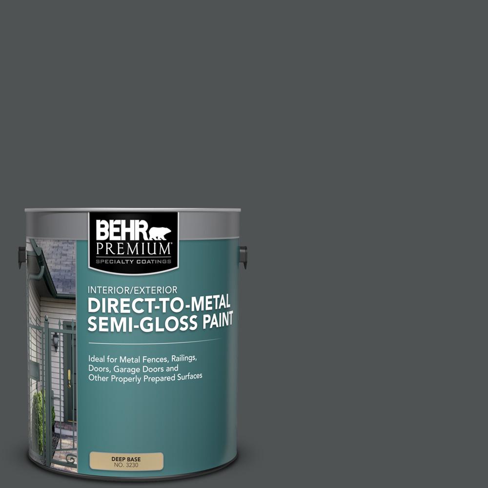 Behr Premium Gal Ppu Carbon Copy Semi Gloss Direct To Metal