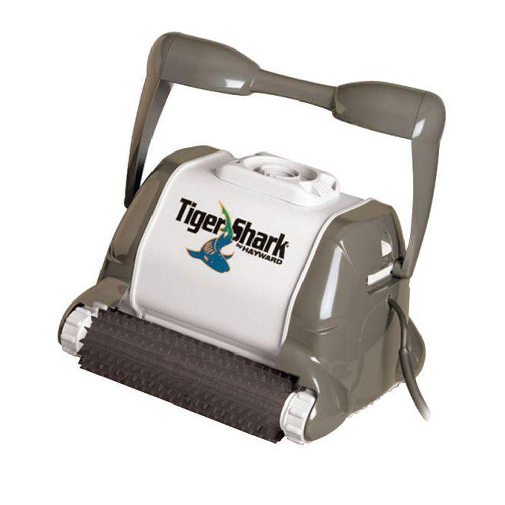 Hayward Tigershark Quick Clean Robotic Pool Cleaner In Grey With Ft