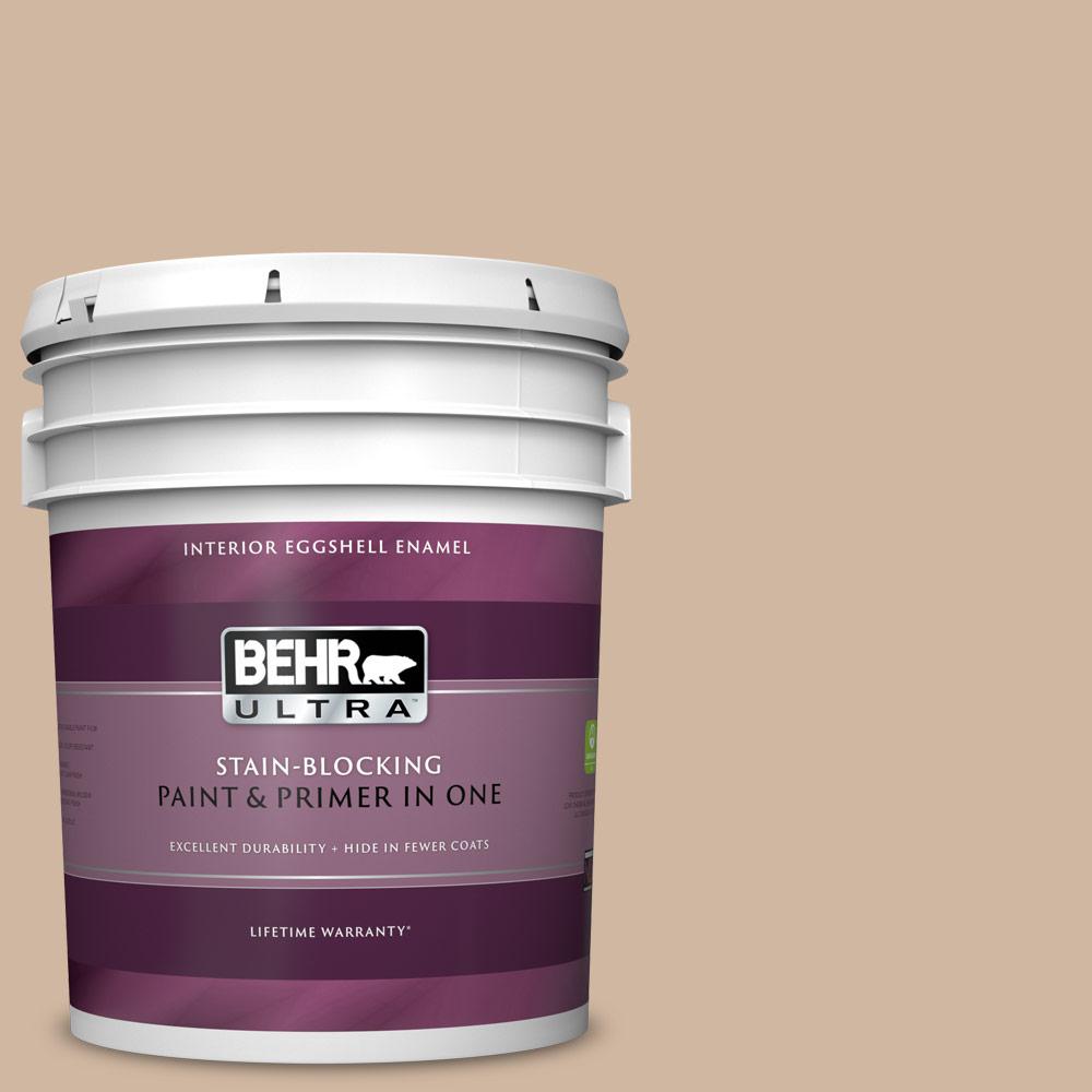 BEHR ULTRA 5 Gal N240 3 Sonoran Desert Eggshell Enamel Interior Paint