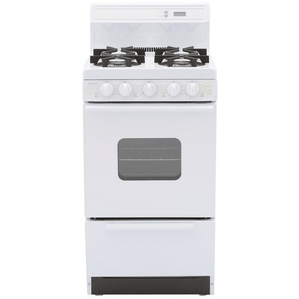 Premier In Cu Ft Freestanding Gas Range With Sealed Burners