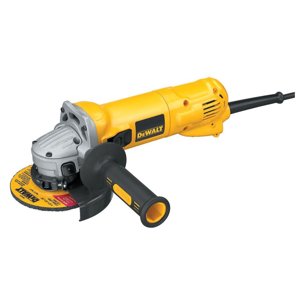 DEWALT 10 4 1 2 In Small Angle Grinder With Slide Switch D28112