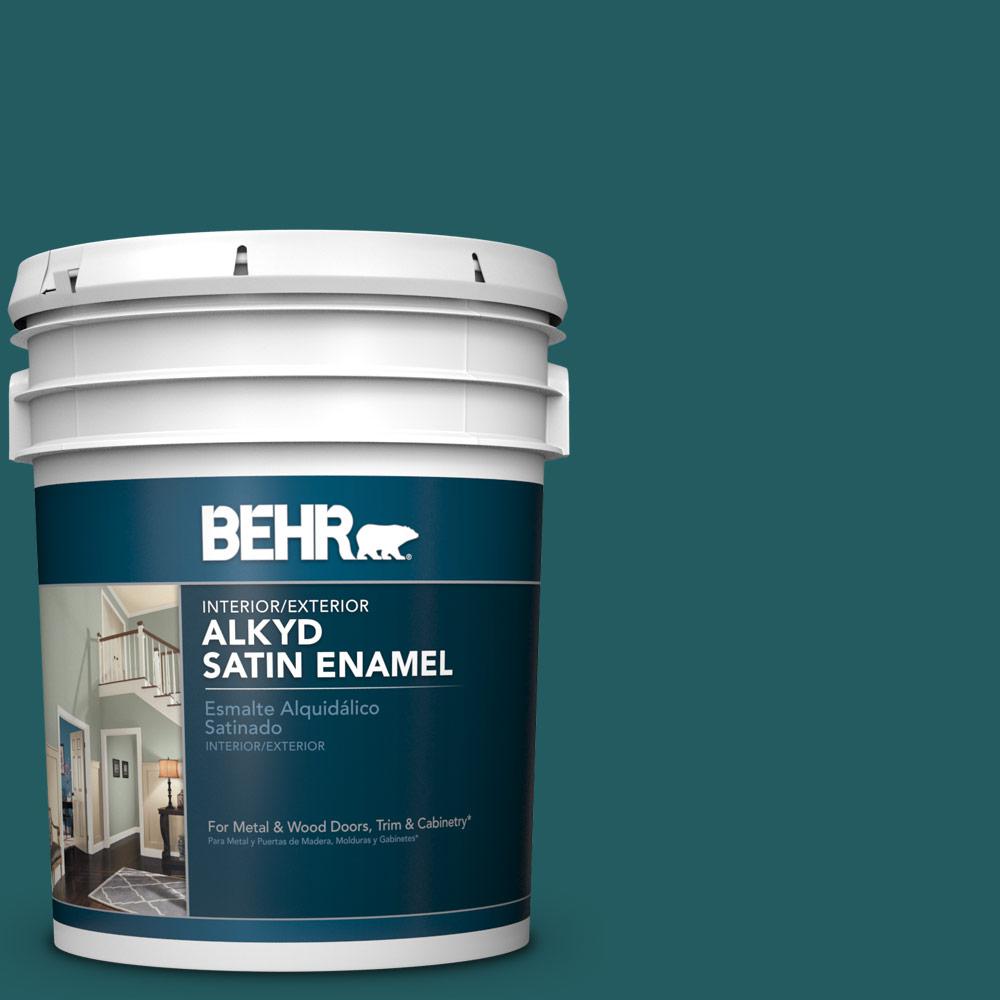 Behr Gal S Tsunami Satin Enamel Alkyd Interior Exterior Paint