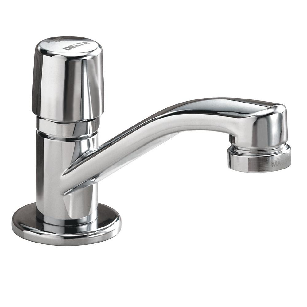 KOHLER Coralais 4 In 2 Handle Low Arc Utility Sink Faucet In Polished