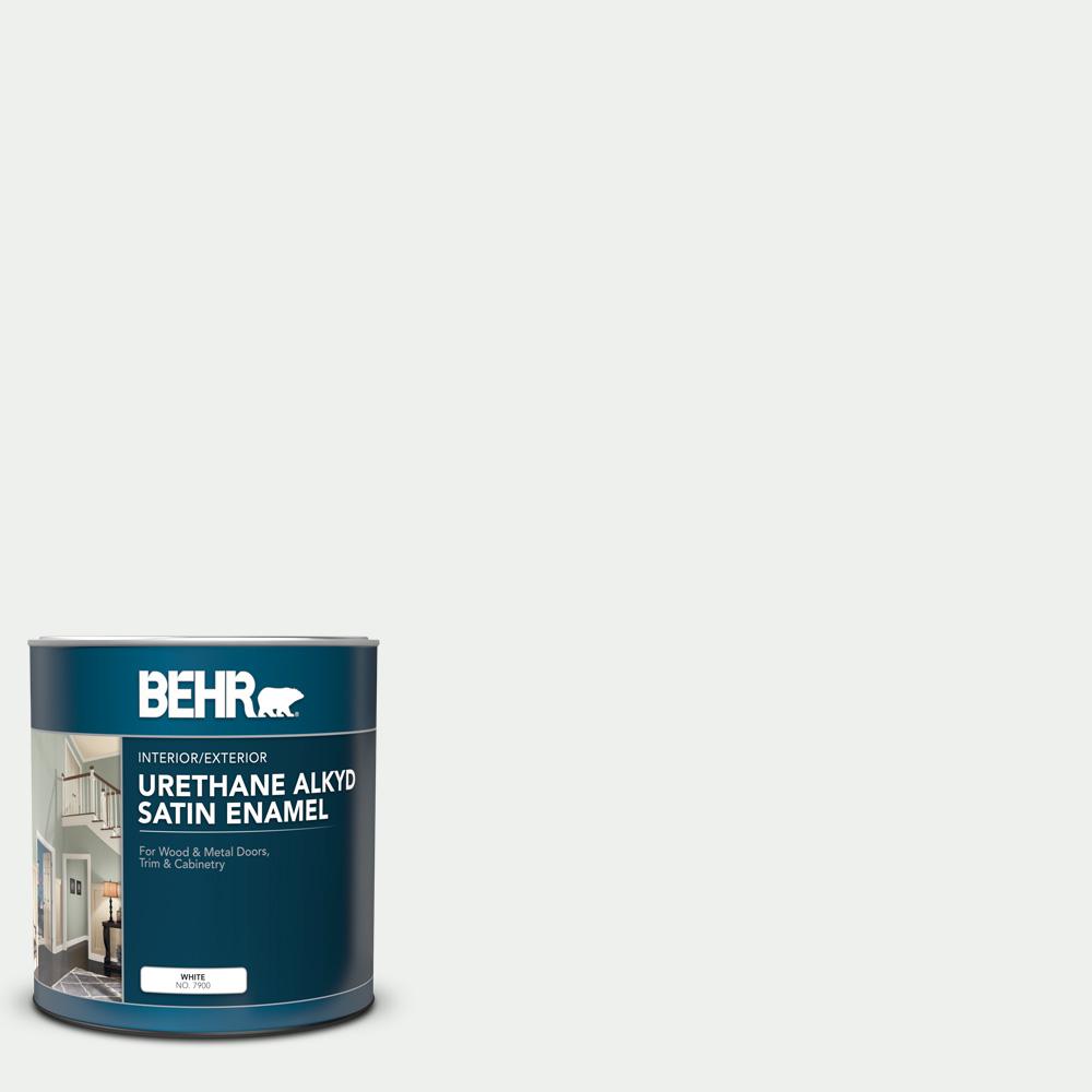 Behr Qt Frost Satin Enamel Urethane Alkyd Interior Exterior