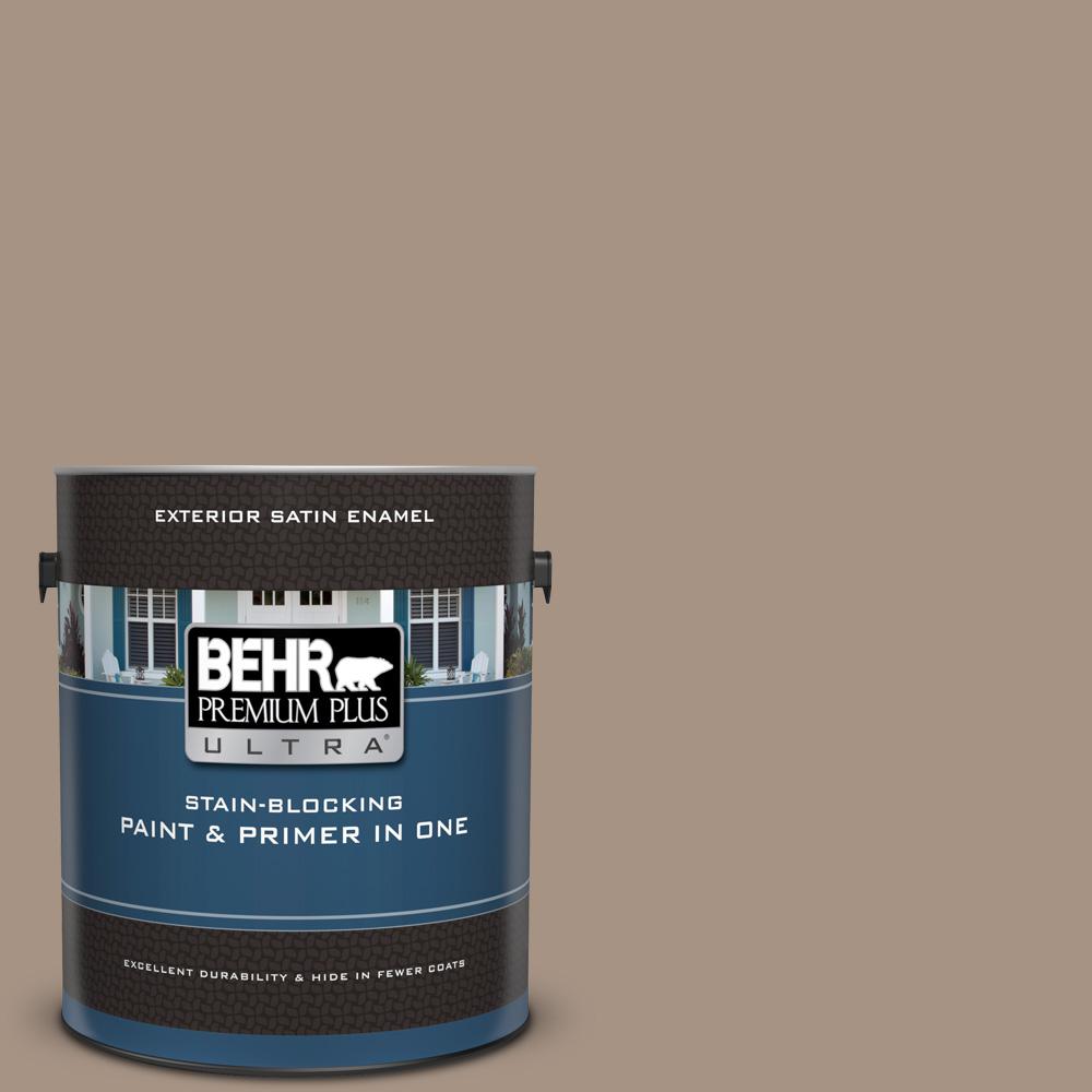 BEHR Premium Plus Ultra 1 Gal UL160 19 Pure Earth Satin Enamel