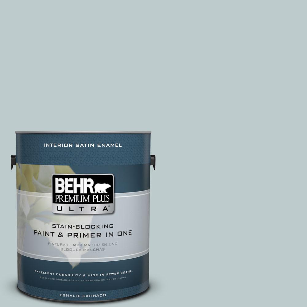 BEHR Premium Plus Ultra 1 Gal N440 2 Urban Raincoat Satin Enamel