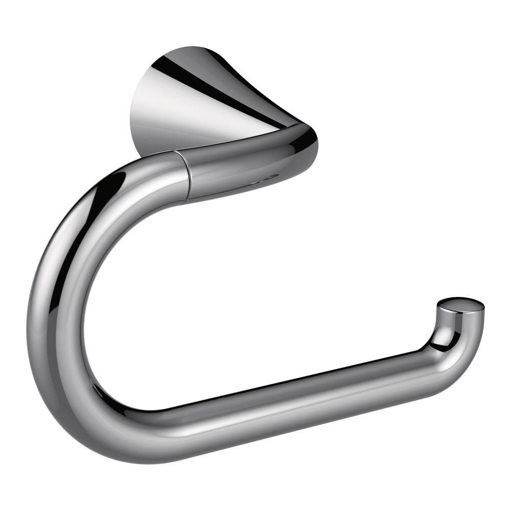 Moen Glyde Single Post Toilet Paper Holder In Chrome Yb Ch The