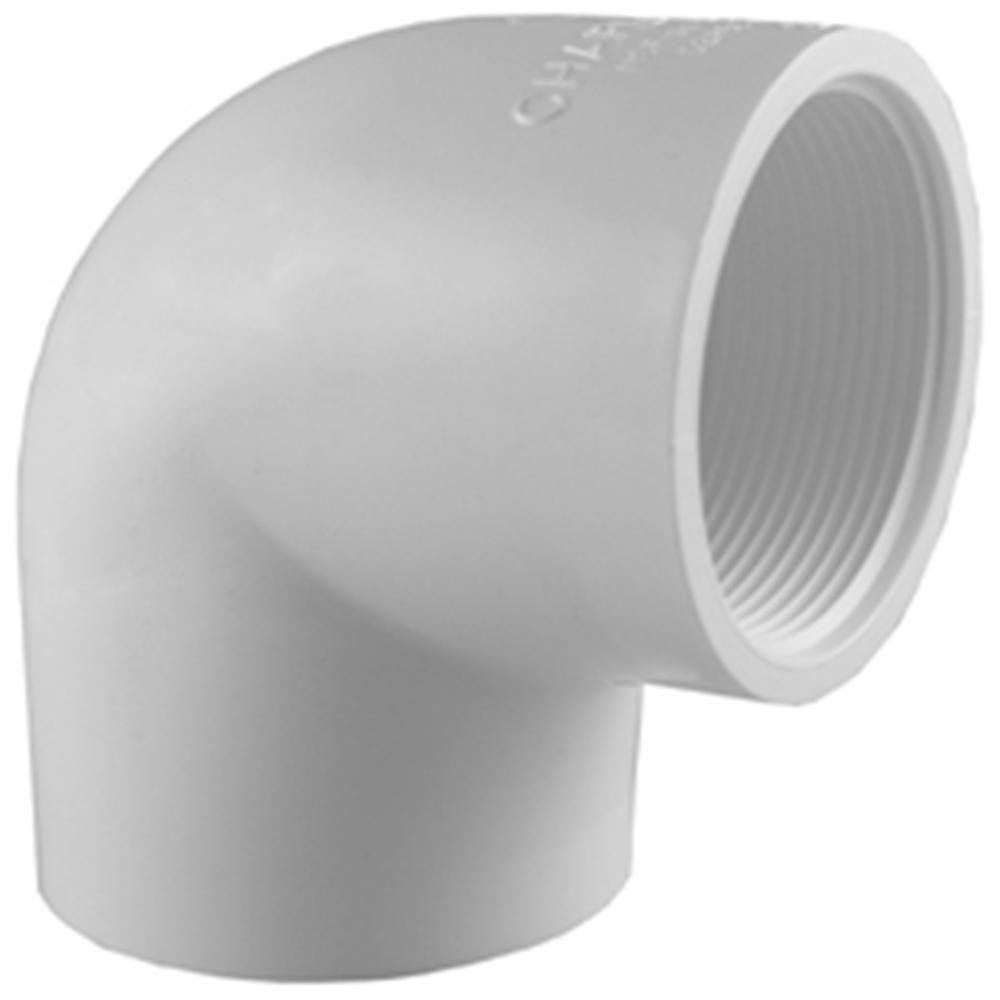 Dura In Schedule Pvc Degree Elbow C The Home Depot
