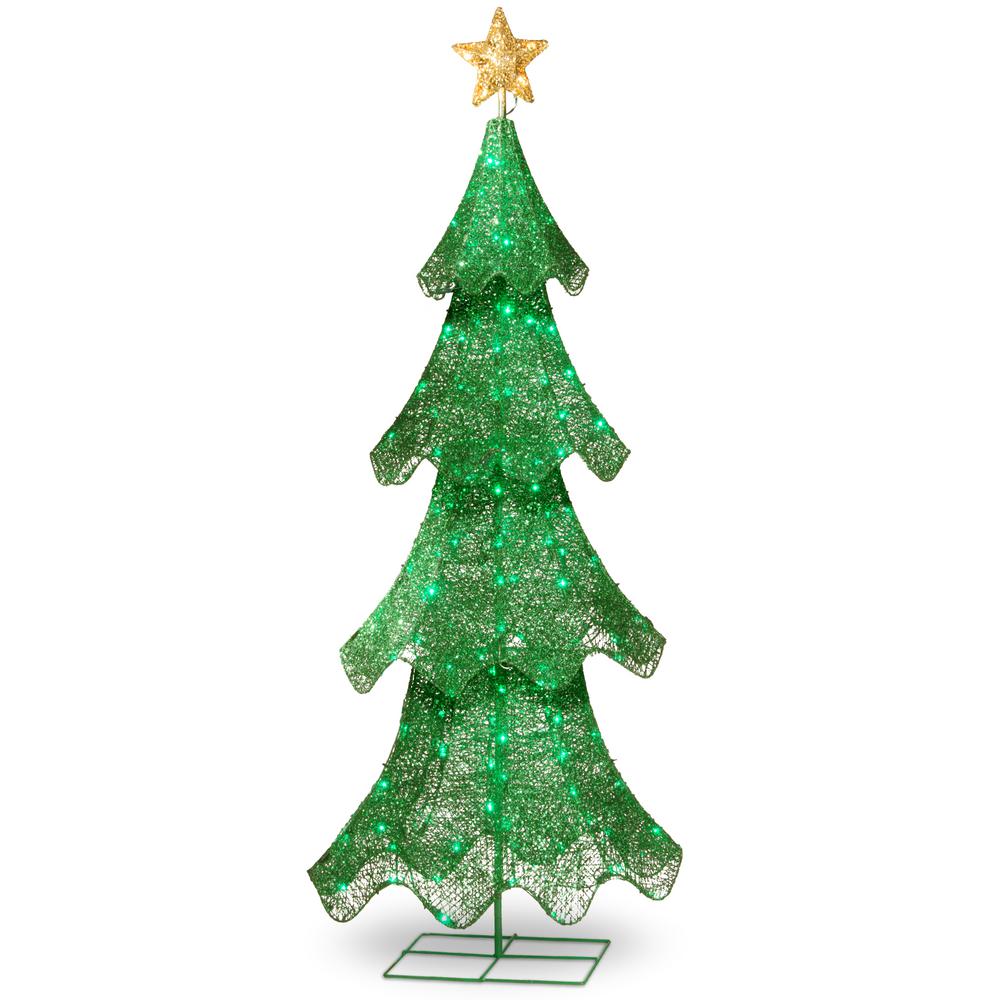 National Tree Company Outdoor Christmas Decorations Christmas Tree With Led Lights
