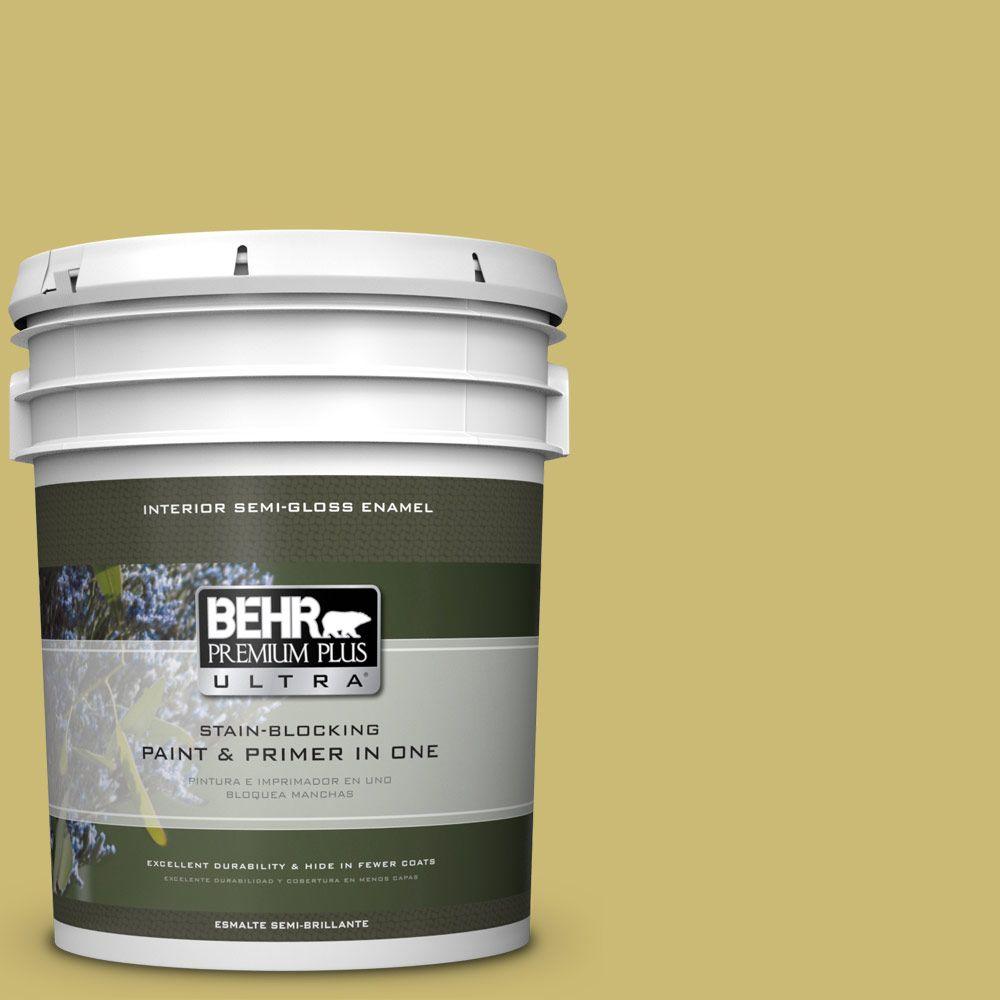 BEHR Premium Plus Ultra 5 Gal P450 2 Tahitian Breeze Semi Gloss