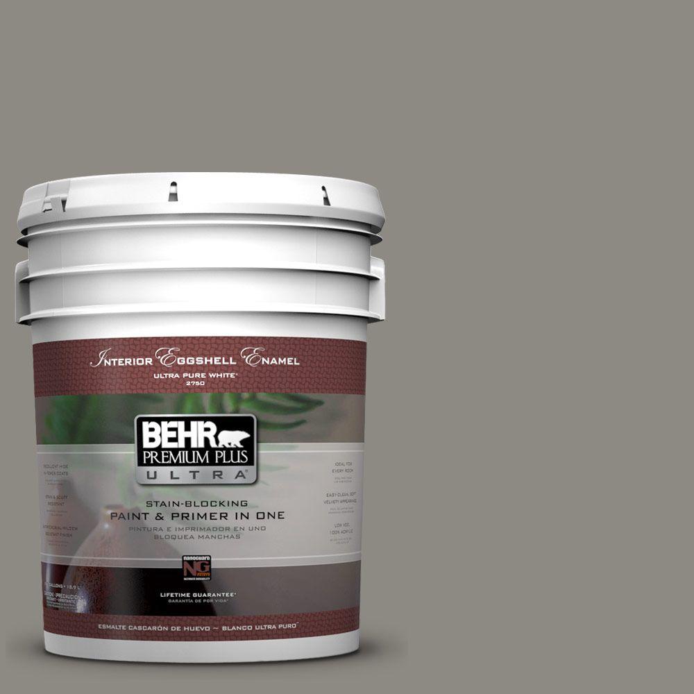 Behr Premium Plus Ultra Gal Bxc Concrete Sidewalk Eggshell