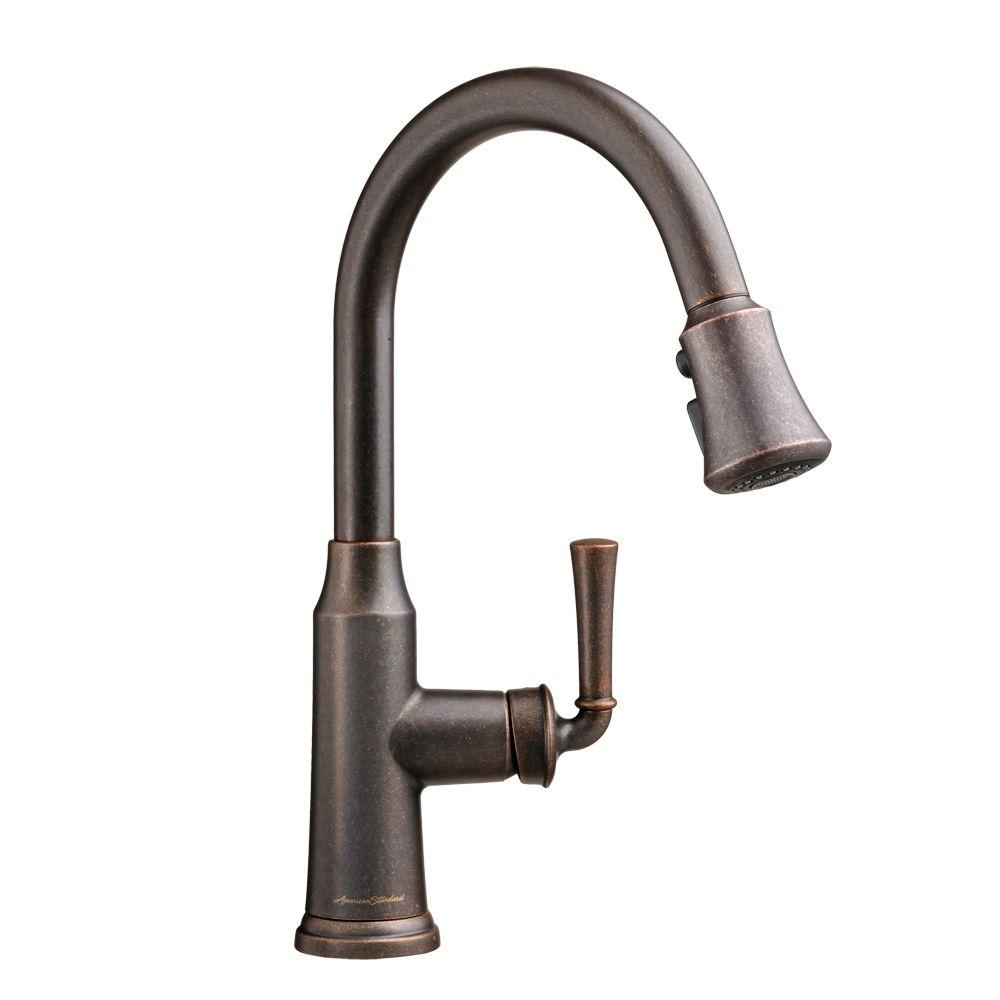 Bronze Kitchen Faucets Kitchen The Home Depot