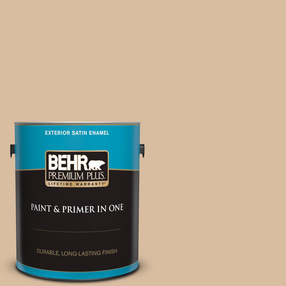 Behr Premium Plus Gal Ppu Renoir Bisque Satin Enamel Exterior