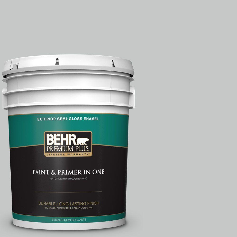 Behr Premium Plus Gal Bnc Frosted Silver Semi Gloss Enamel