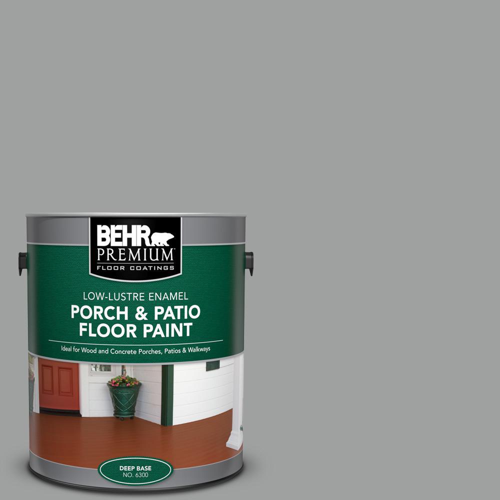 Behr Premium Gal Ppu Elemental Gray Low Lustre Enamel Interior