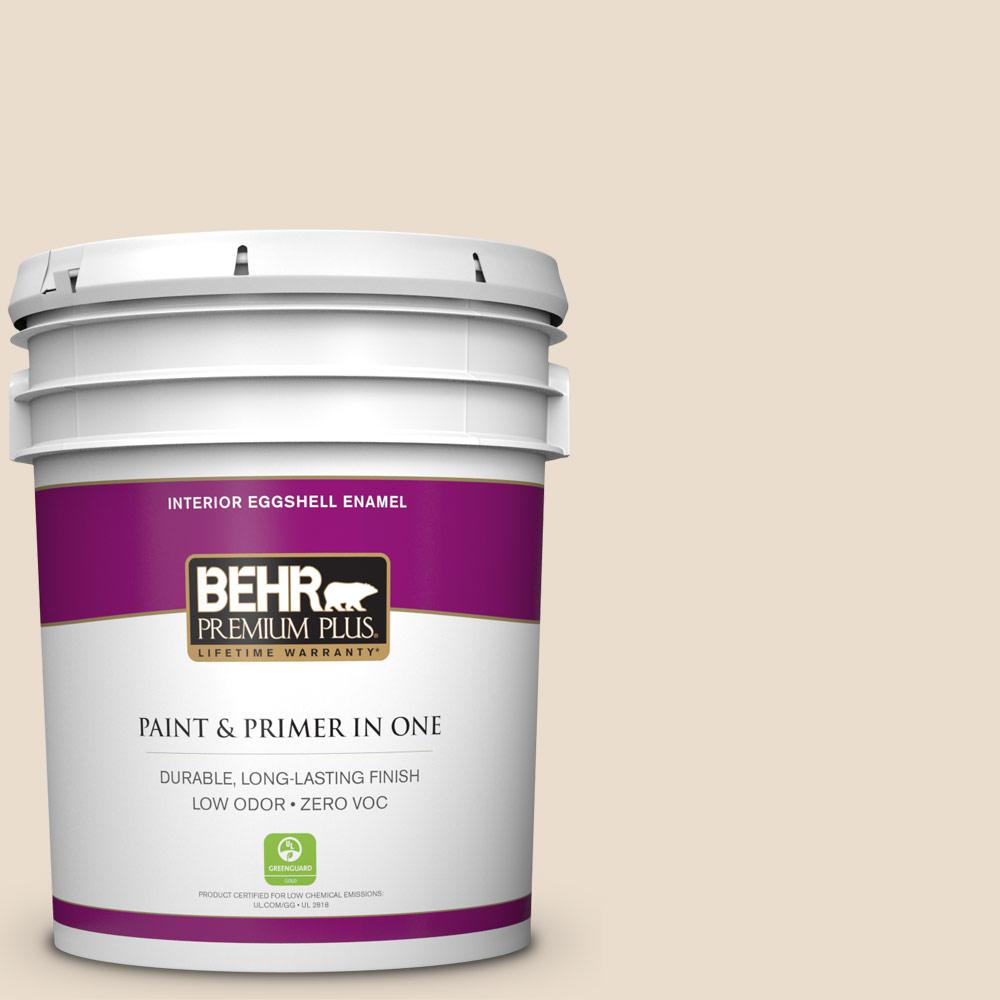 Behr Premium Plus Gal Antique White Eggshell Enamel Zero Voc