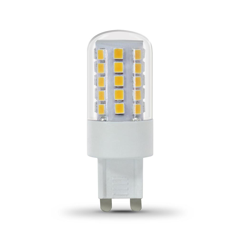 Feit Electric 40 Watt Equivalent Bright White 3000K T4 G9 Bi Pin Base