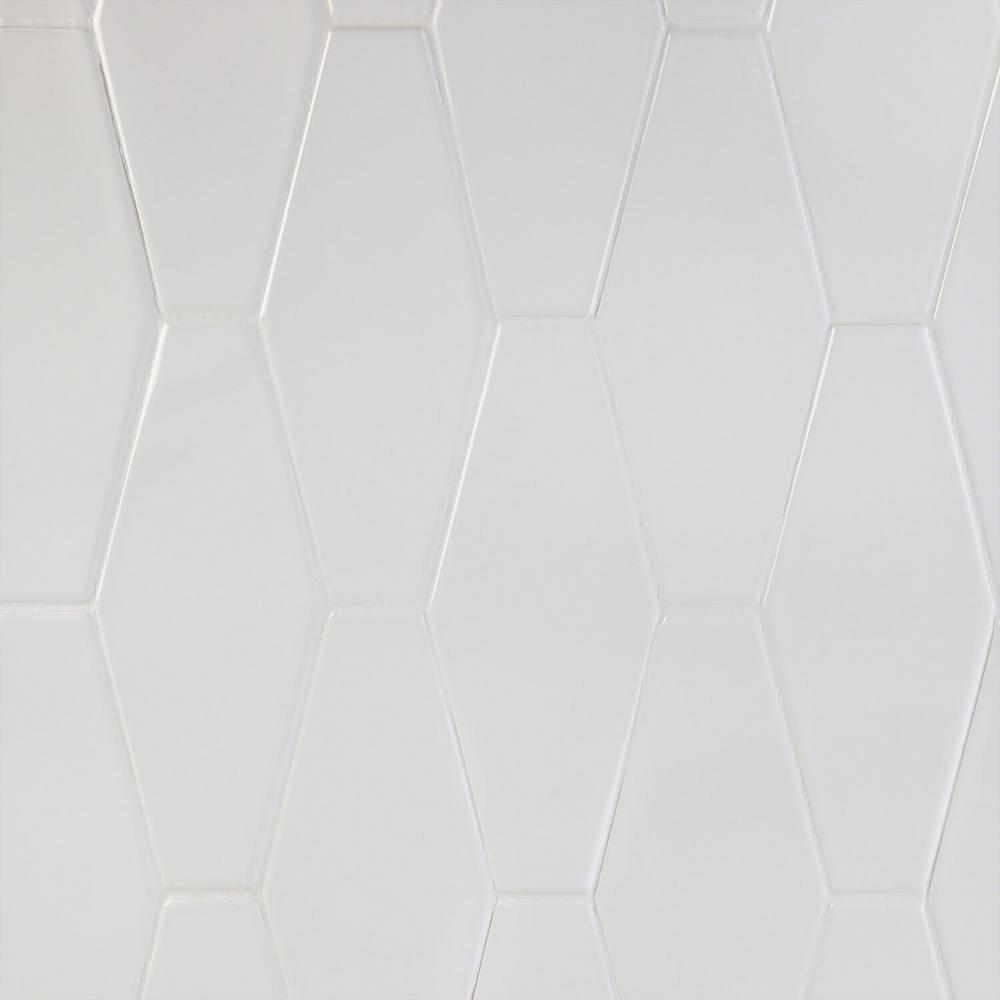 Ivy Hill Tile Birmingham Hexagon Dove Gray 4 In X 8 In 8mm Polished