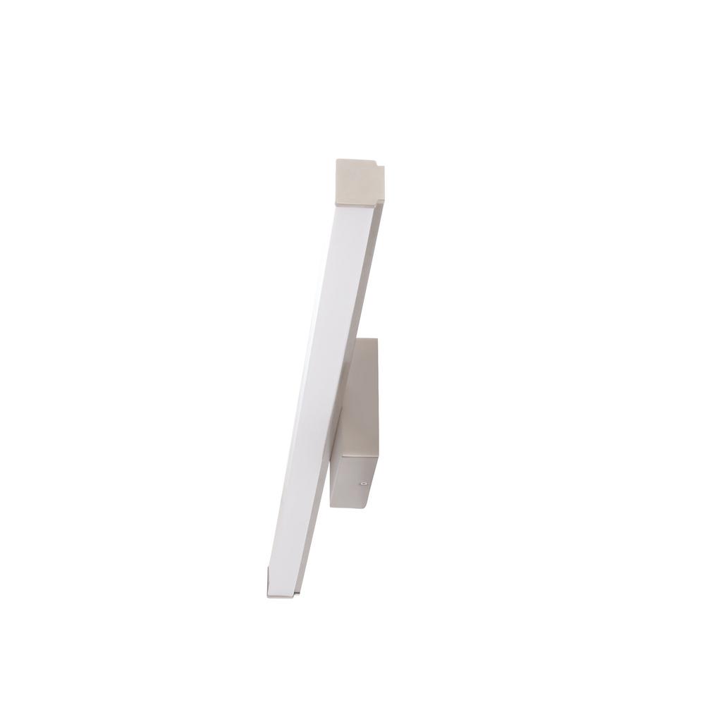 Sleek and modern vanity light with an ADA compliant design for commercial use Sleek and modern vanity light with an ADA compliant design for commercial use