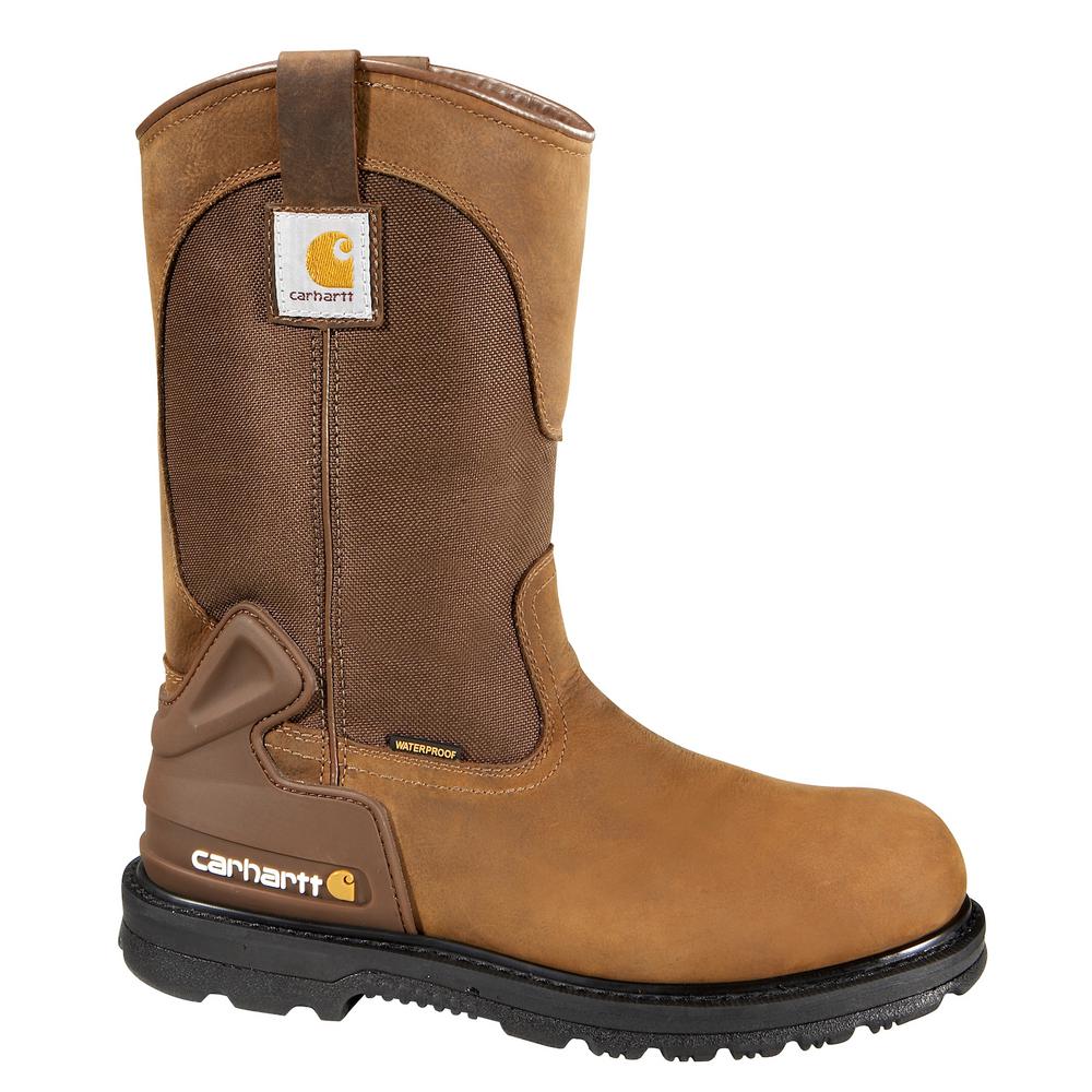 slip on steel toe waterproof boots