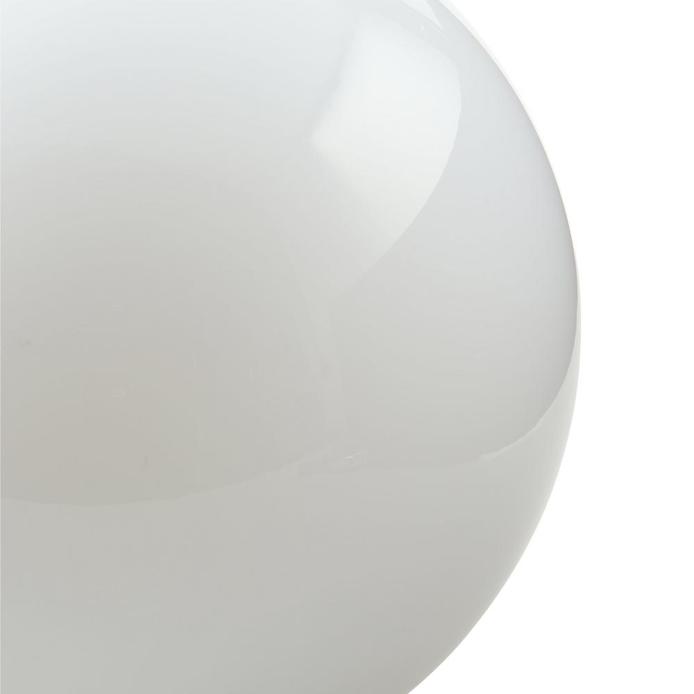 white acrylic globe lamp covers