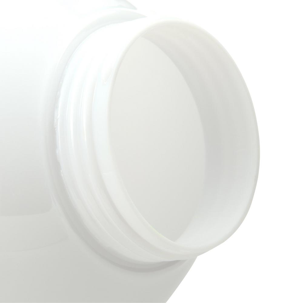 Westinghouse 6 in. White Polycarbonate Threaded Neck Globe with 3-1/4 ...