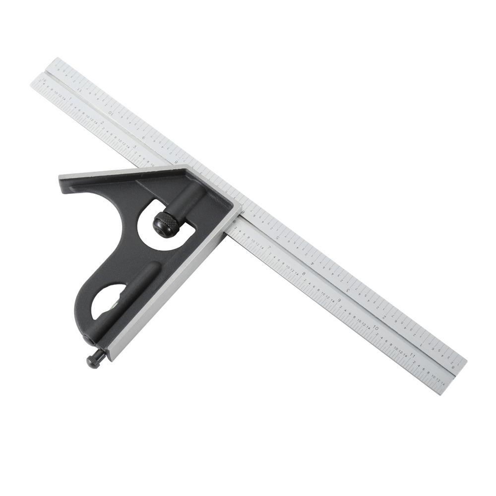 General Tools Machinist's Combination Square-MG-S278-4R - The Home Depot