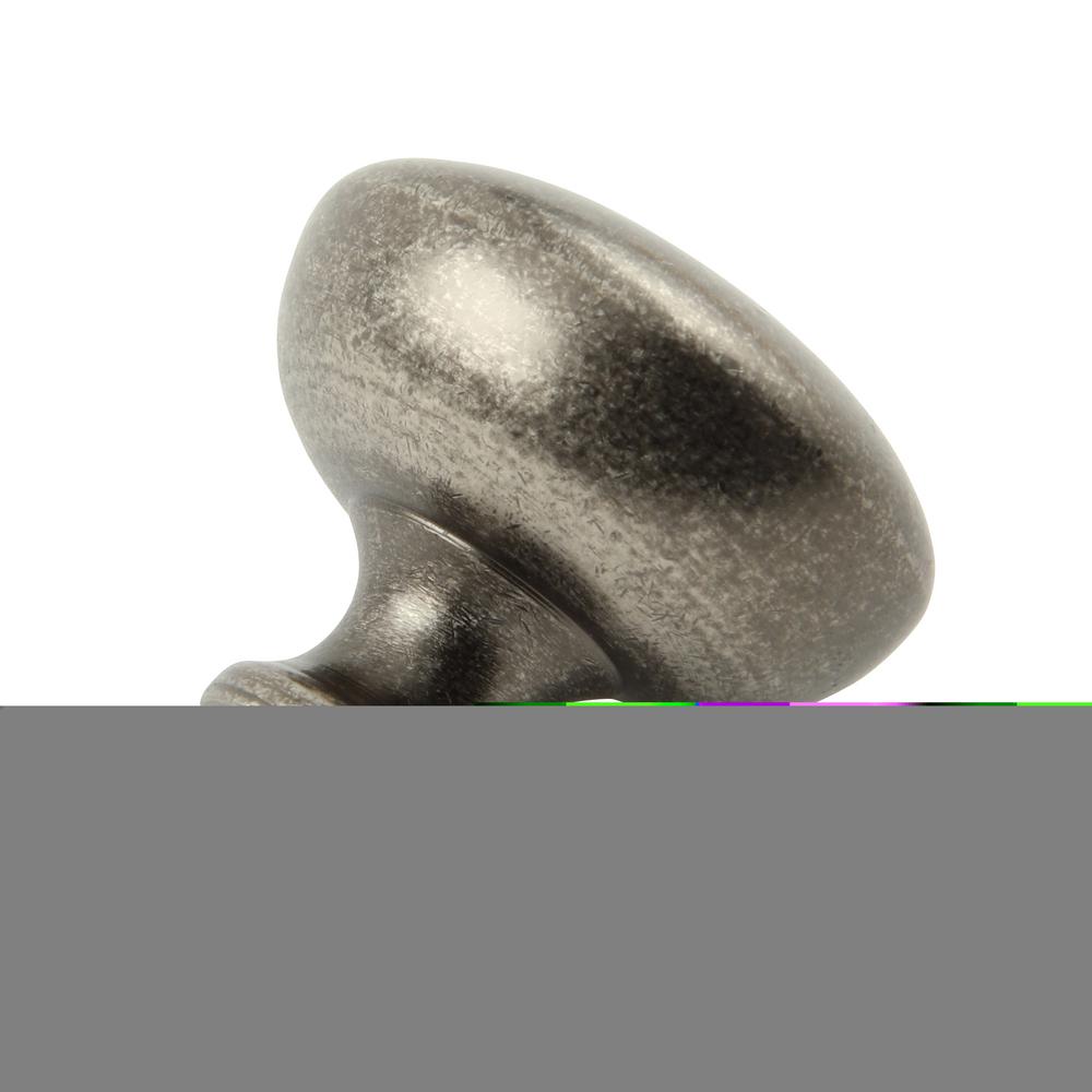 Richelieu Hardware 1-1/4 in. Pewter Cabinet Knob ...