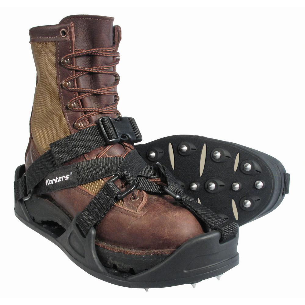 black overshoes
