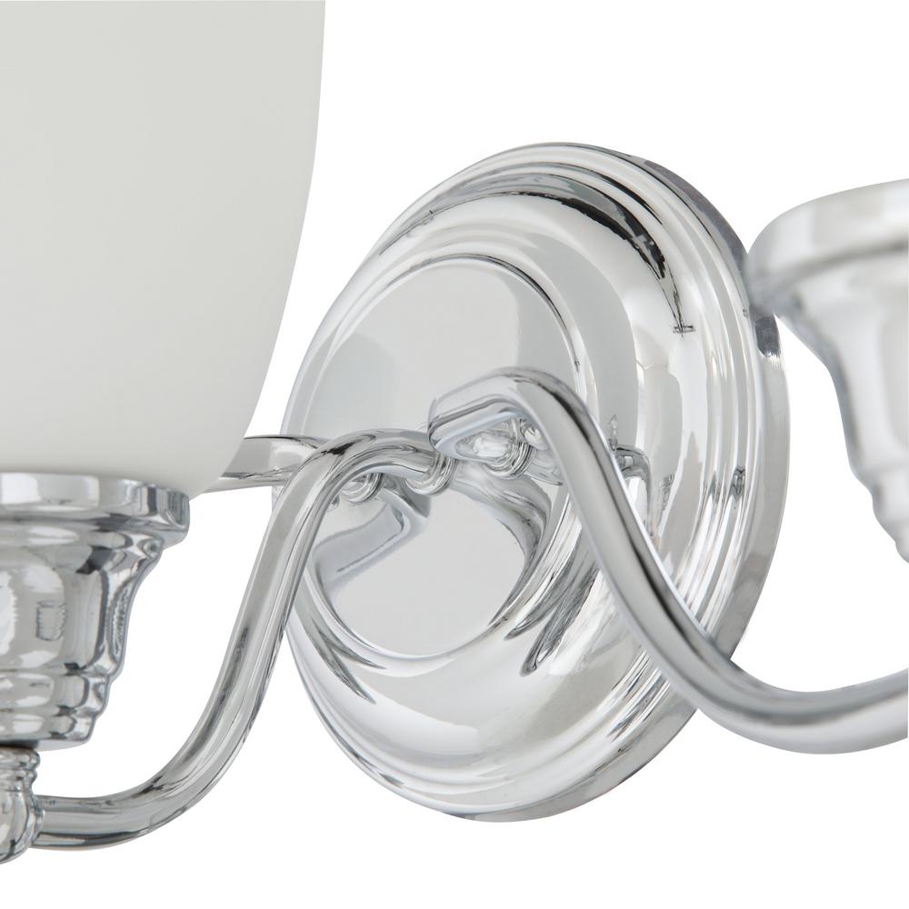 Livex Lighting Somerville 3 Light Polished Chrome Bath Vanity Light HD43695 - The Home Depot