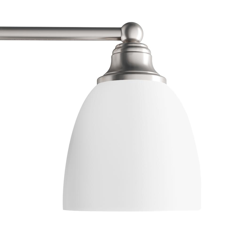 AVIANCE LIGHTING Beaumont 3 Light Brushed Nickel Bath Vanity Light