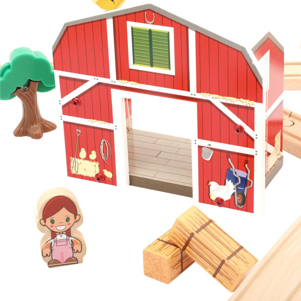 kidkraft farm train set